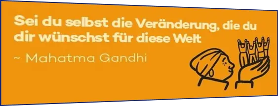 - Mahatma Ghandi -